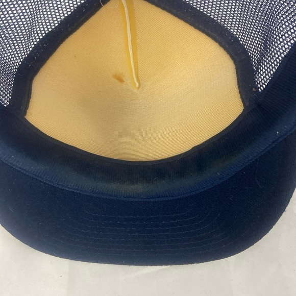 Vintage 1990 USC Michigan Wolverines Rose Bowl Hat  Snapback Cap Mesh Trucker - Picture 9 of 11